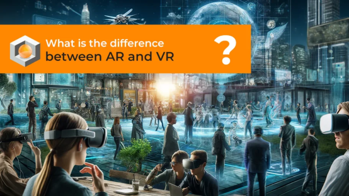 What is the difference between AR and VR?