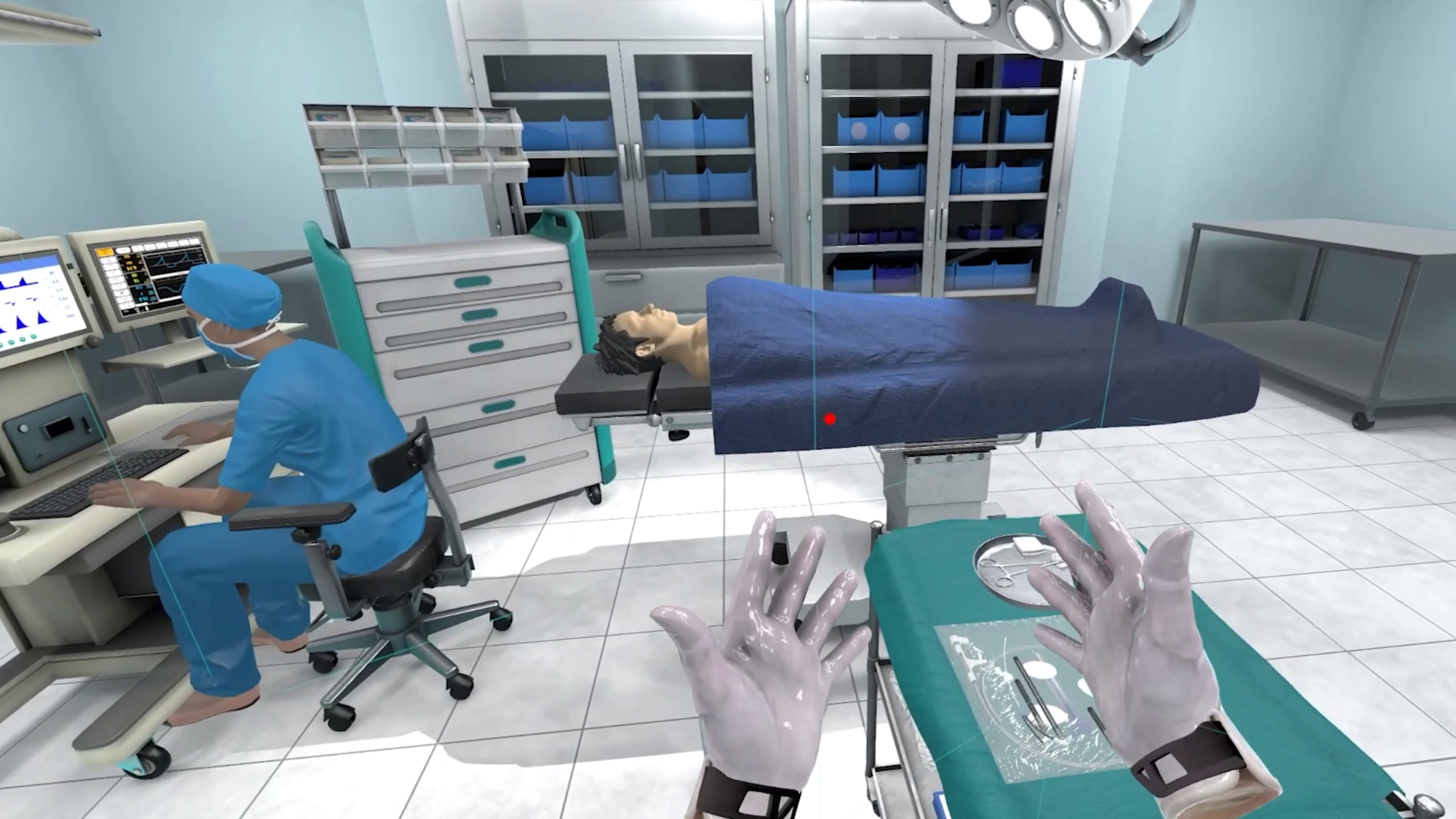 Surgical Catheterization Procedure