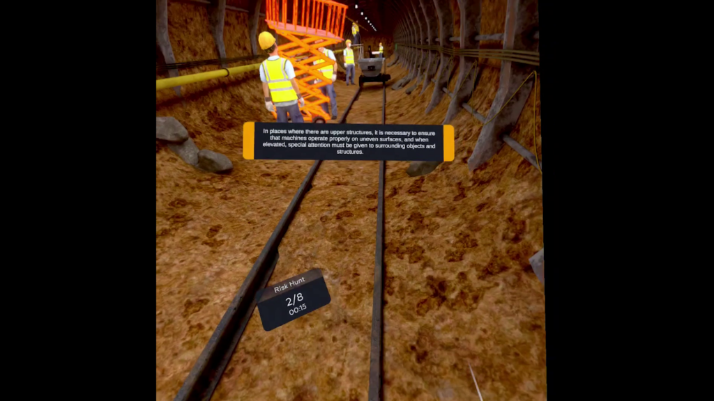 Underground Mining Risk Hunt Training