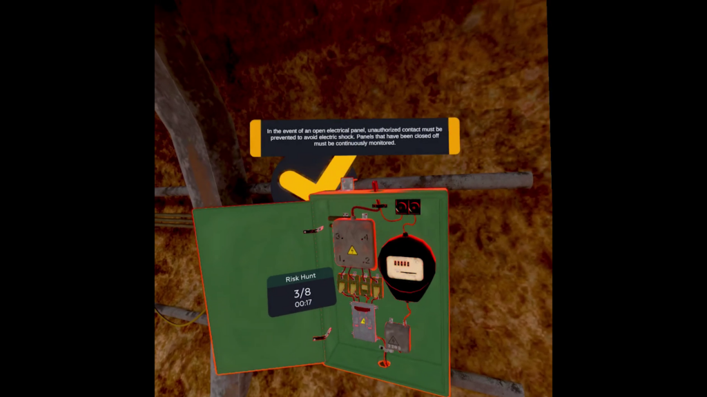 Underground Mining Risk Hunt Training