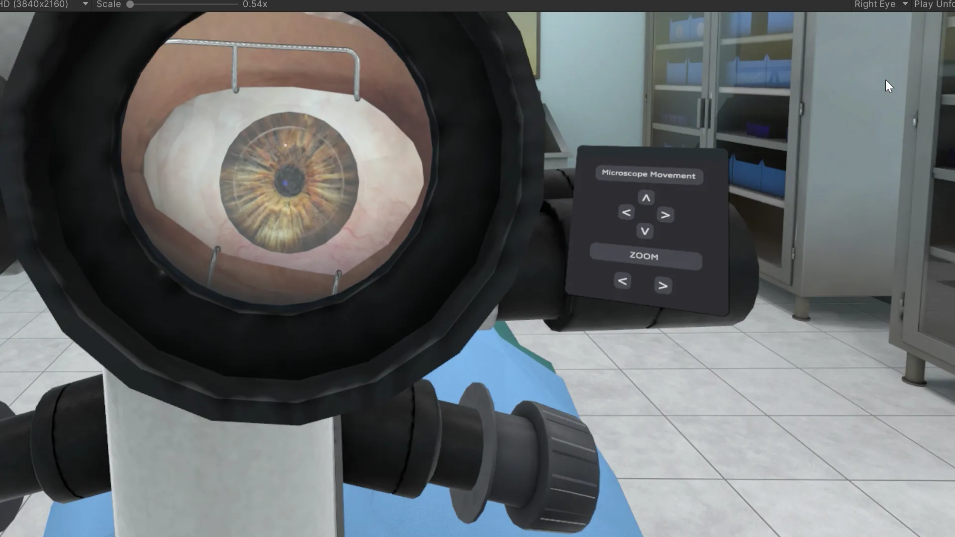 Ophthalmic Surgery VR Training Simulator