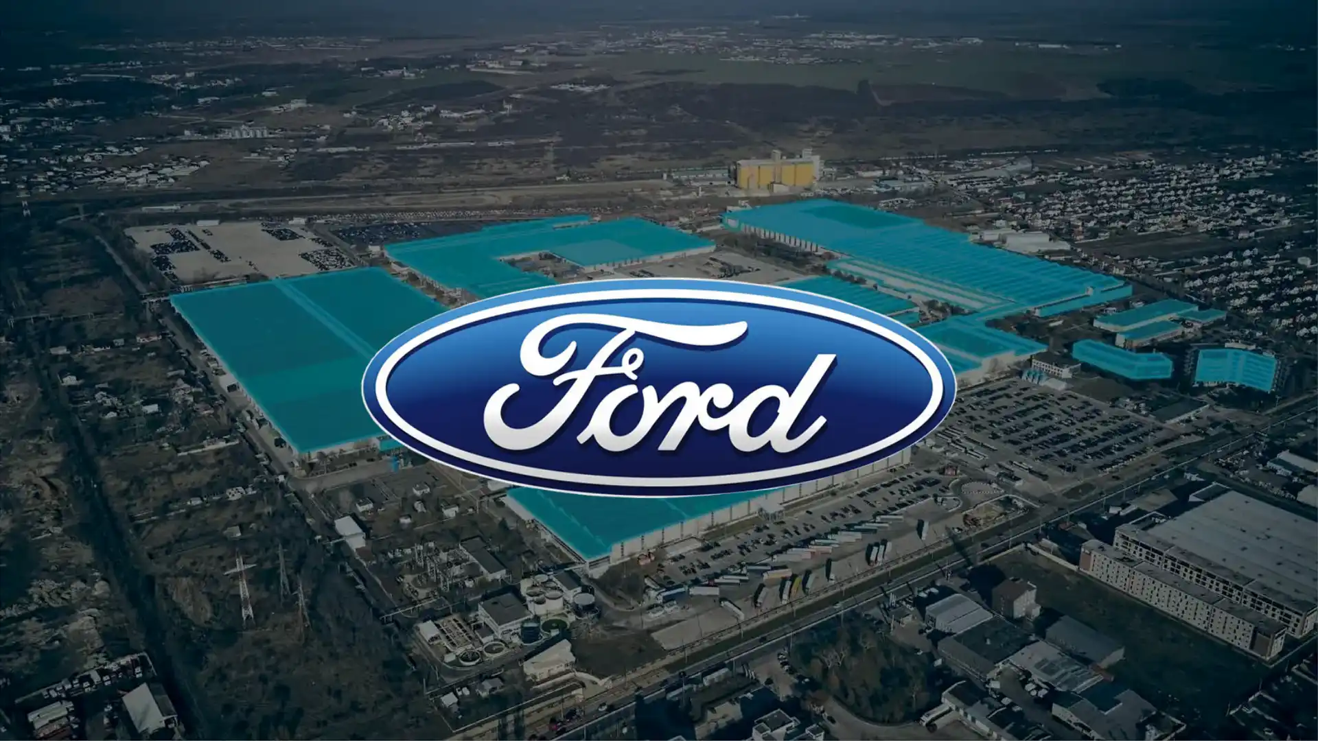 ford logo background